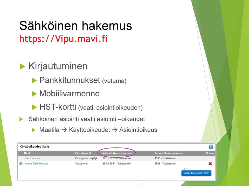 Mobiilivarmenne HST-kortti (vaatii asiointioikeuden)