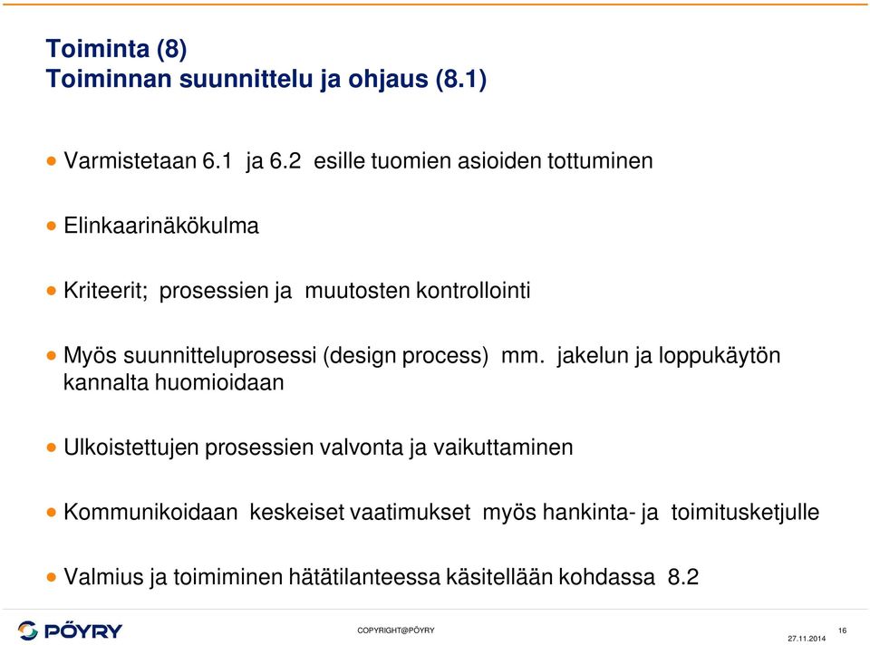 suunnitteluprosessi (design process) mm.