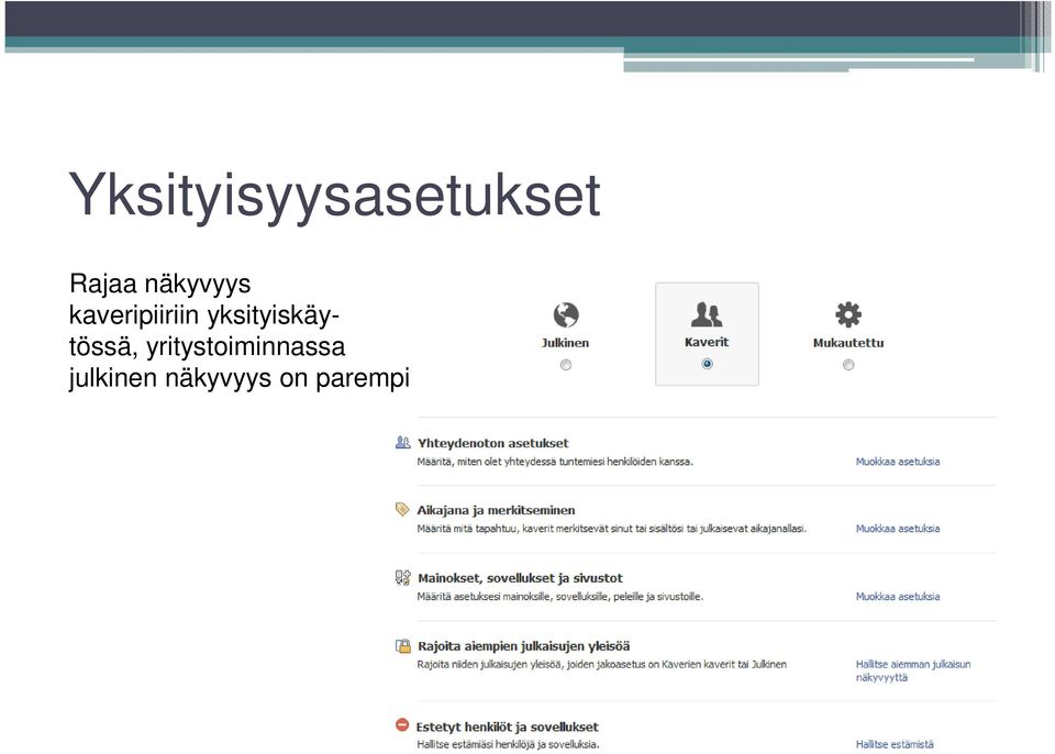 yksityiskäytössä,