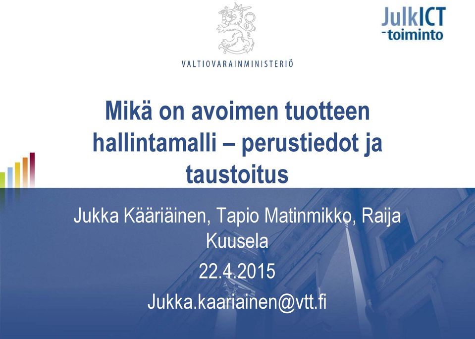 taustoitus Jukka Kääriäinen, Tapio