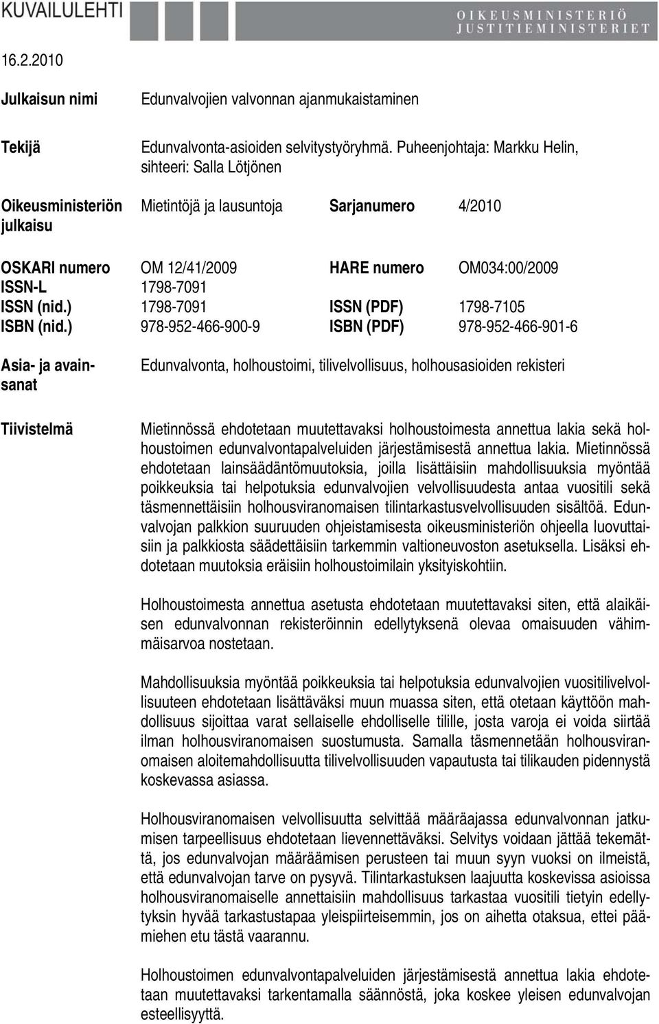 ) 1798-7091 ISSN (PDF) 1798-7105 ISBN (nid.