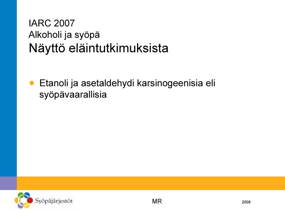 Etanoli ja asetaldehydi