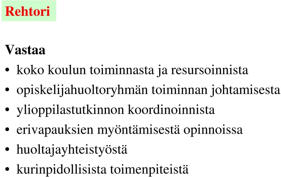 ylioppilastutkinnon koordinoinnista erivapauksien