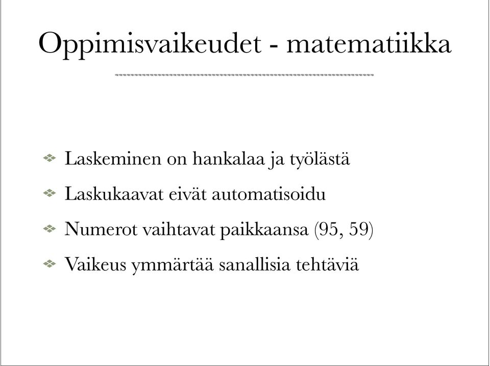 automatisoidu Numerot vaihtavat paikkaansa