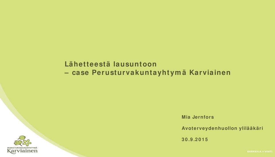 Karviainen Mia Jernfors