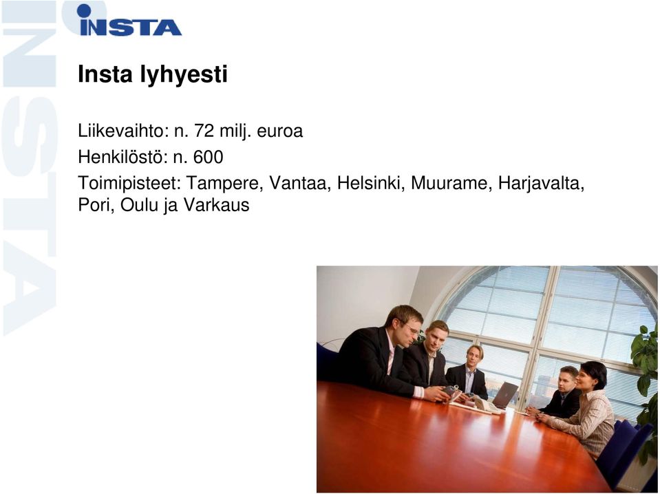 600 Toimipisteet: Tampere, Vantaa,