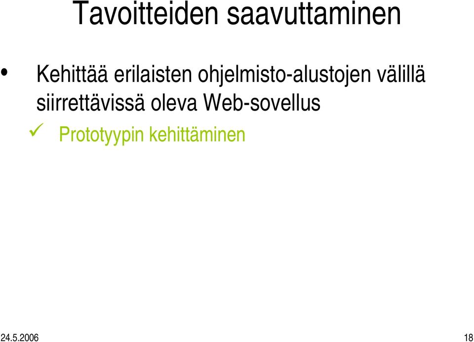 välillä siirrettävissä oleva Web