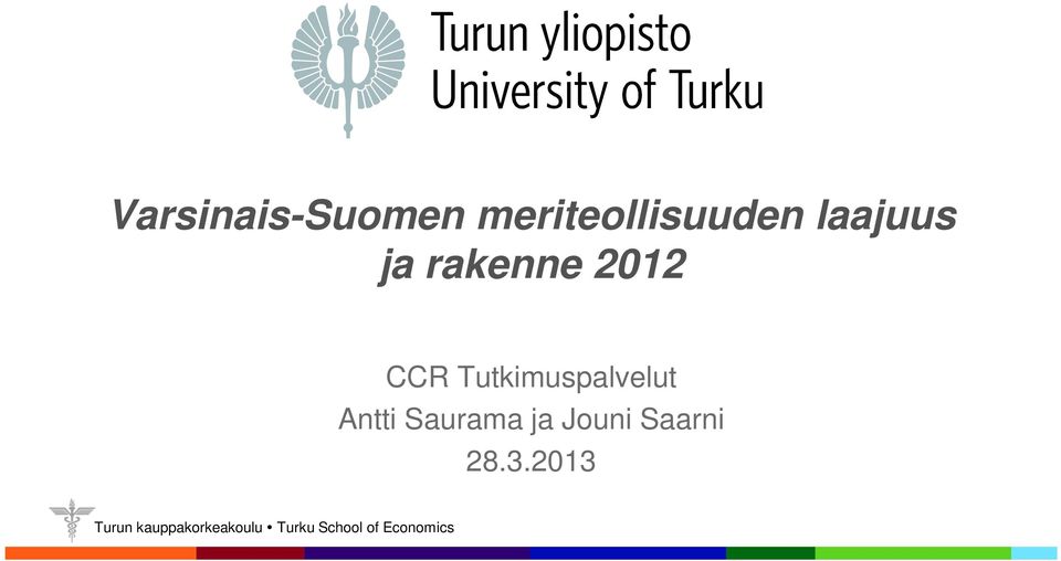 rakenne 2012 CCR