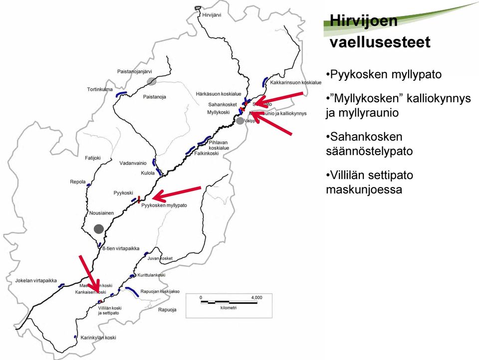 ja myllyraunio Sahankosken