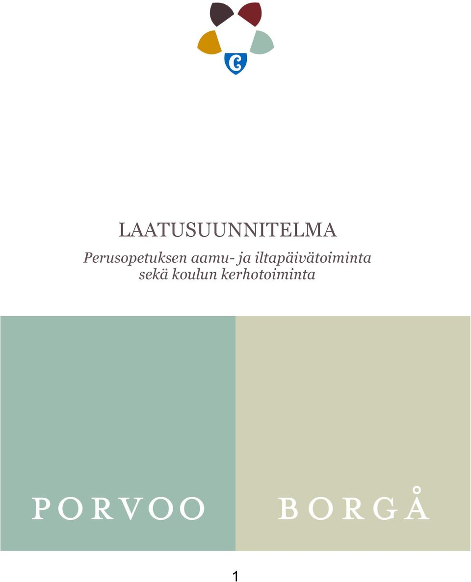 ja iltapäivätoiminta