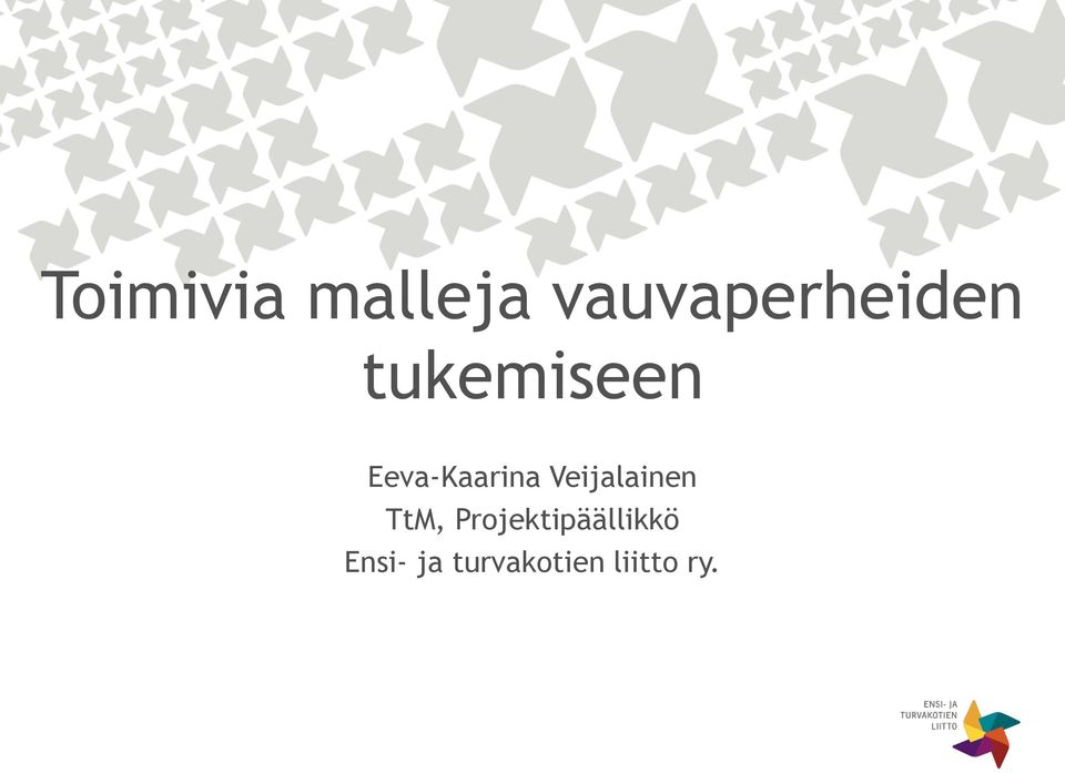 Eeva-Kaarina Veijalainen TtM,