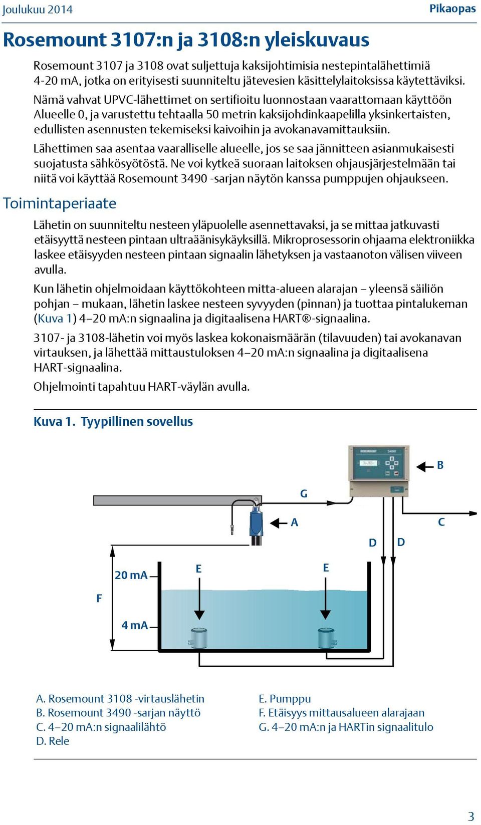 Nämä vahvat UPVC-lähettimet on sertifioitu luonnostaan vaarattomaan käyttöön Alueelle 0, ja varustettu tehtaalla 50 metrin kaksijohdinkaapelilla yksinkertaisten, edullisten asennusten tekemiseksi