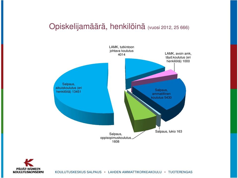 koulutus (eri henkilöitä) 1000 Salpaus, aikuiskoulutus (eri