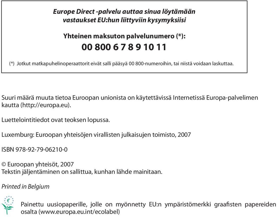 eu). Luettelointitiedot ovat teoksen lopussa.