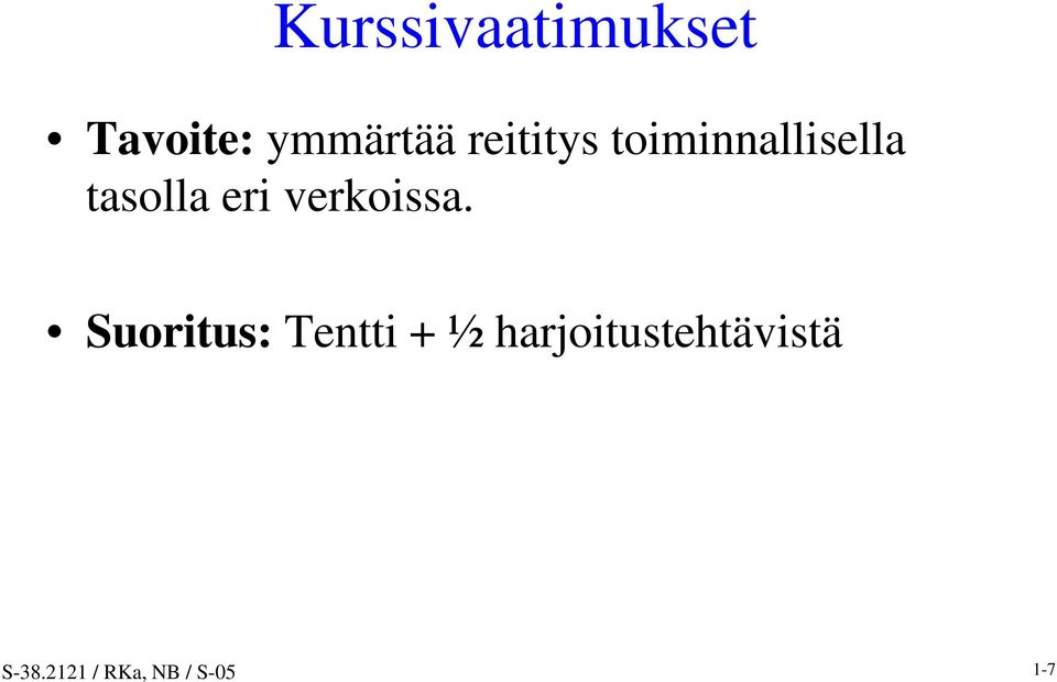 verkoissa.