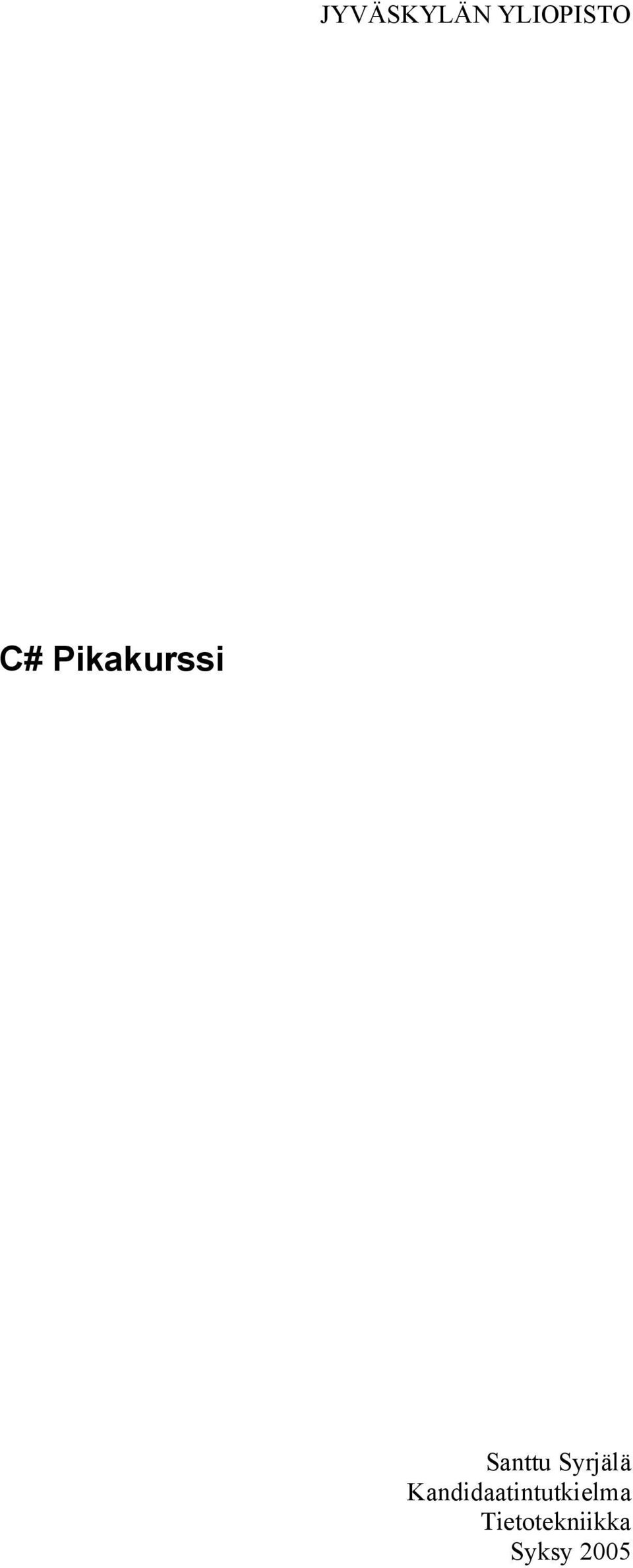 Syrjälä