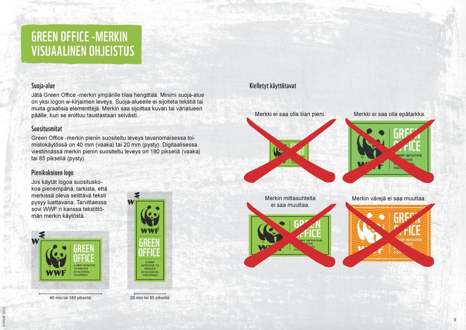 WWF GREEN OFFICE -MERKKI - PDF Ilmainen lataus