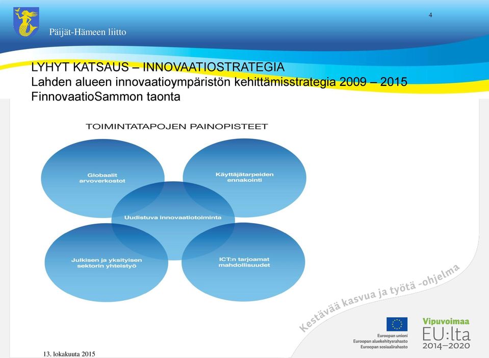 alueen innovaatioympäristön