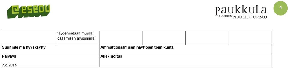 Suunnitelma hyväksytty