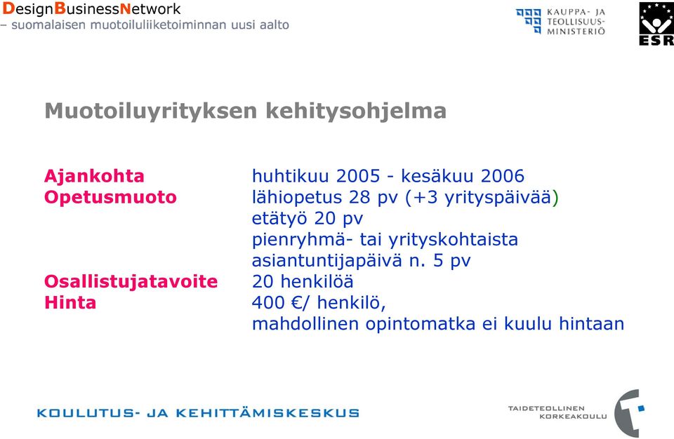 yrityskohtaista asiantuntijapäivä n.