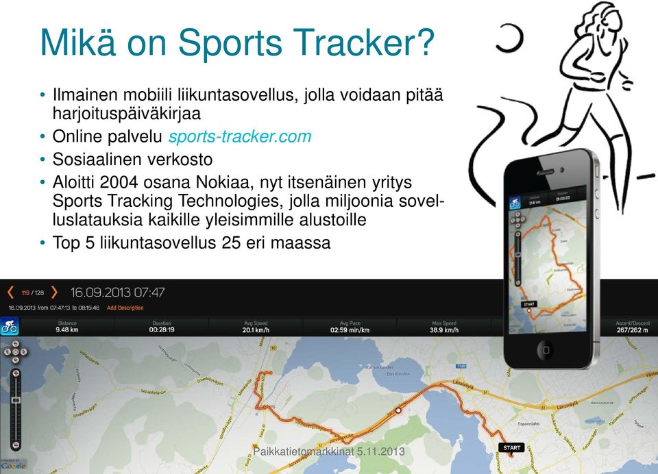 palvelu sports-tracker.