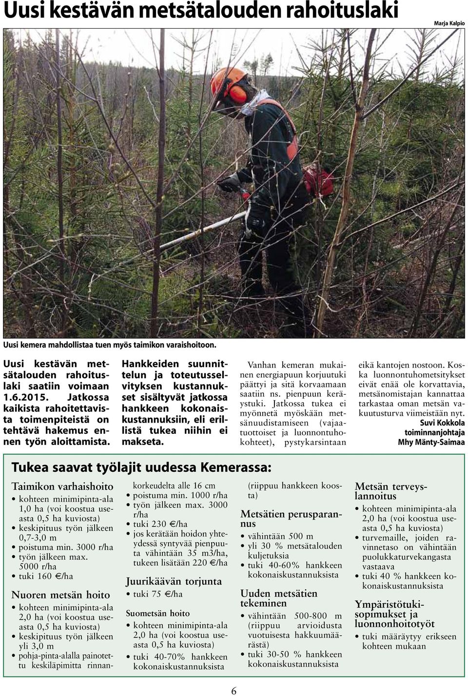 Hankkeiden suunnittelun ja toteutusselvityksen kustannukset sisältyvät jatkossa hankkeen kokonaiskustannuksiin, eli erillistä tukea niihin ei makseta.