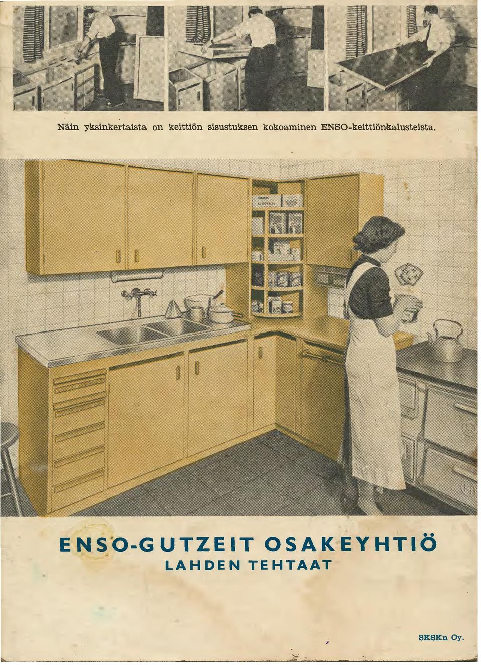 ENSO-keittiönkalusteista.