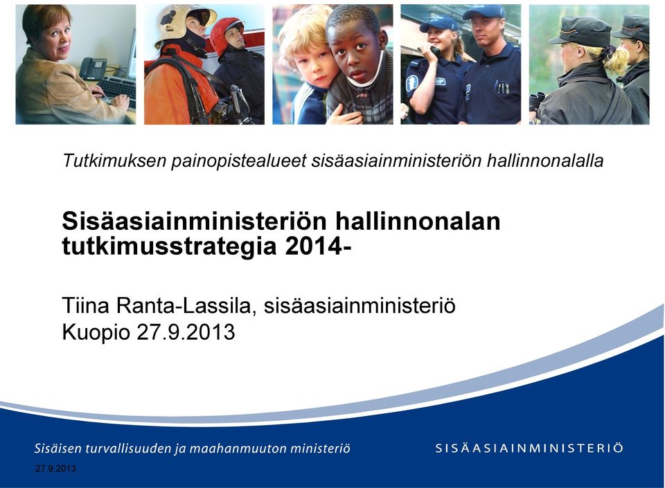 Sisäasiainministeriön hallinnonalan