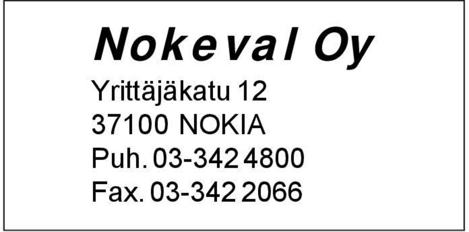 37100 NOKIA Puh.