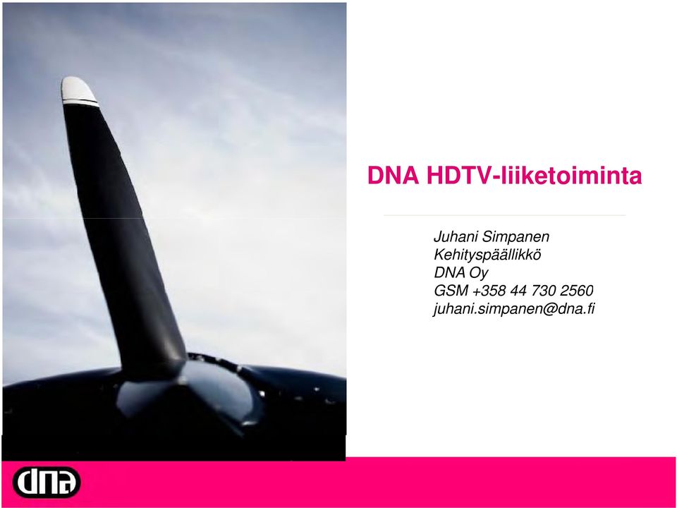 Kehityspäällikkö DNA Oy