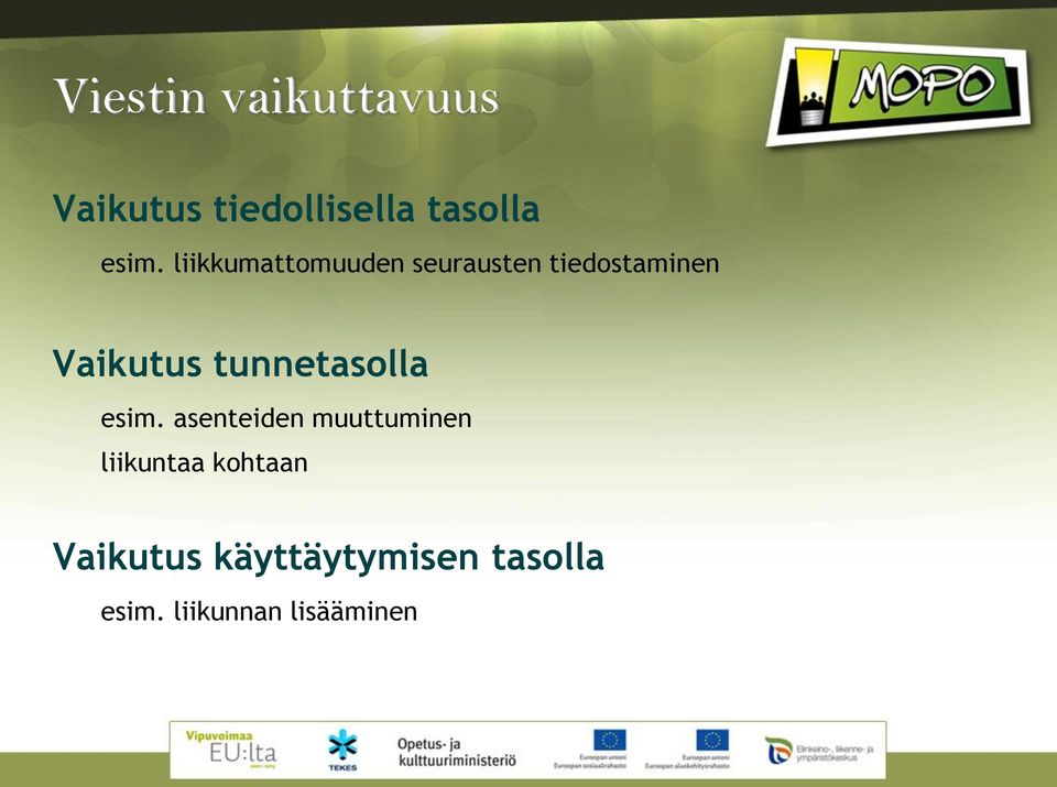 tunnetasolla esim.