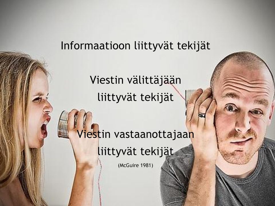 tekijät Viestin vastaanottajaan