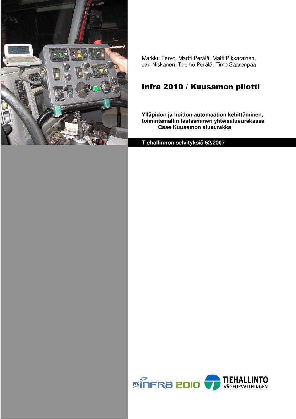 Ylläpidon ja hoidon automaation kehittäminen, toimintamallin