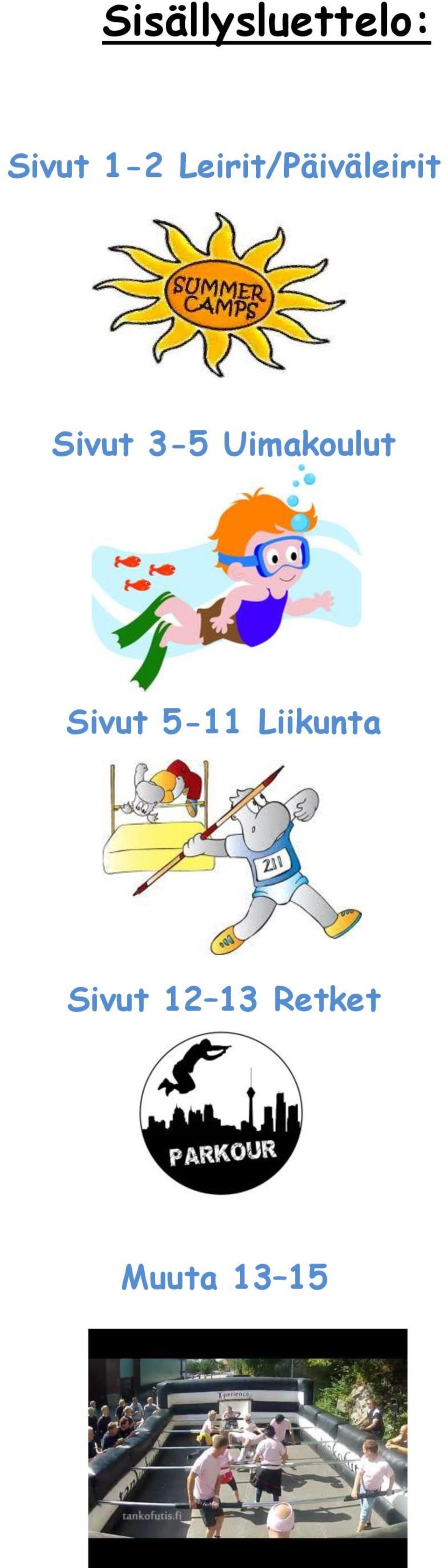 Uimakoulut Sivut 5-11