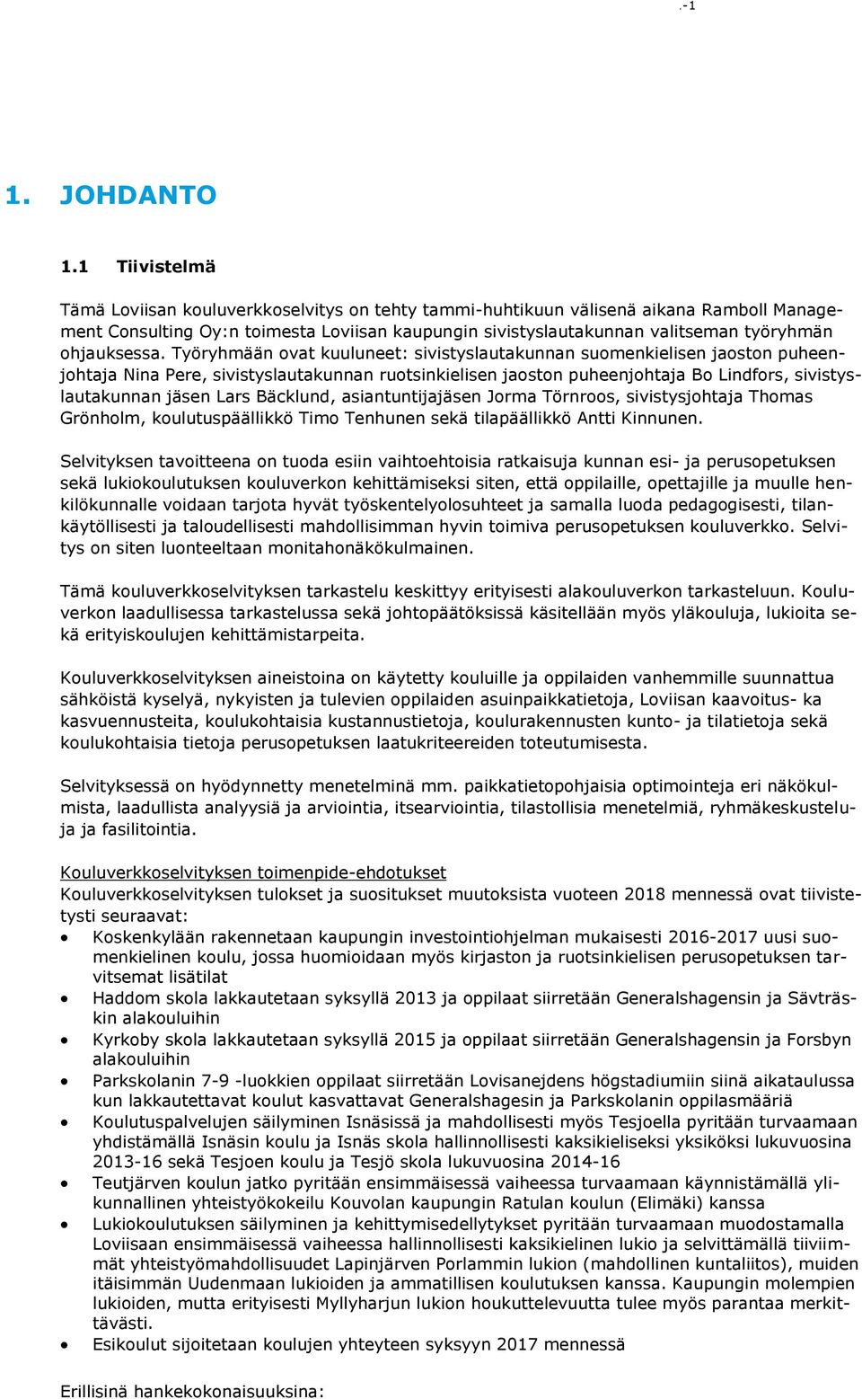 ohjauksessa.