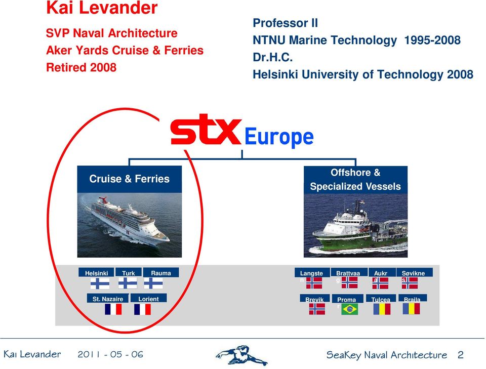 Helsinki University of Technology 2008 Cruise & Ferries Offshore & Specialized Vessels