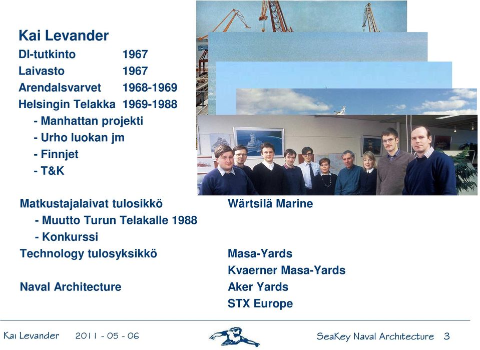 tulosikkö - Muutto Turun Telakalle 1988 - Konkurssi Technology tulosyksikkö Naval