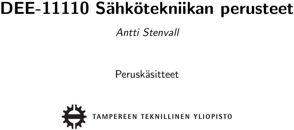 perusteet Antti
