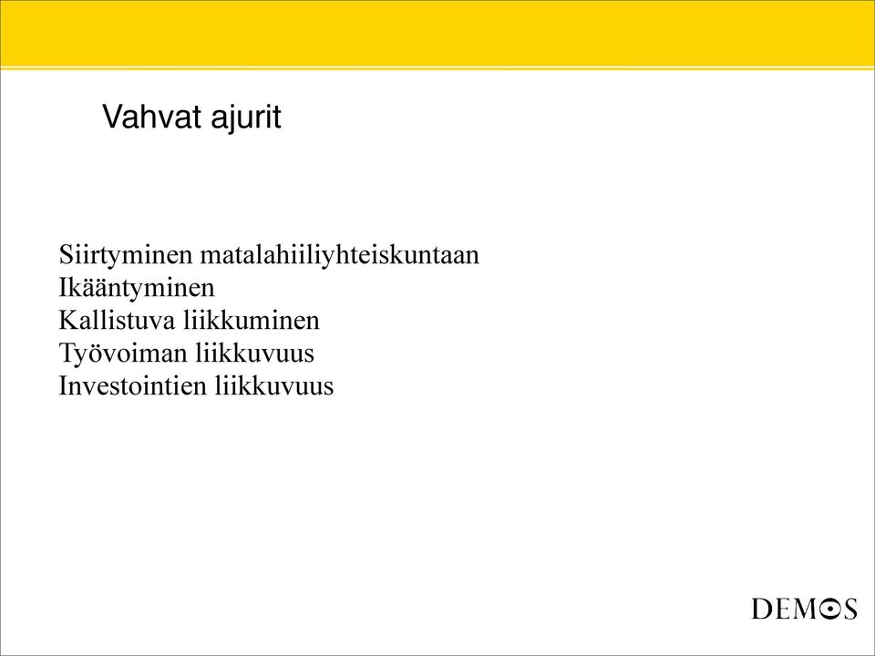 Ikääntyminen Kallistuva