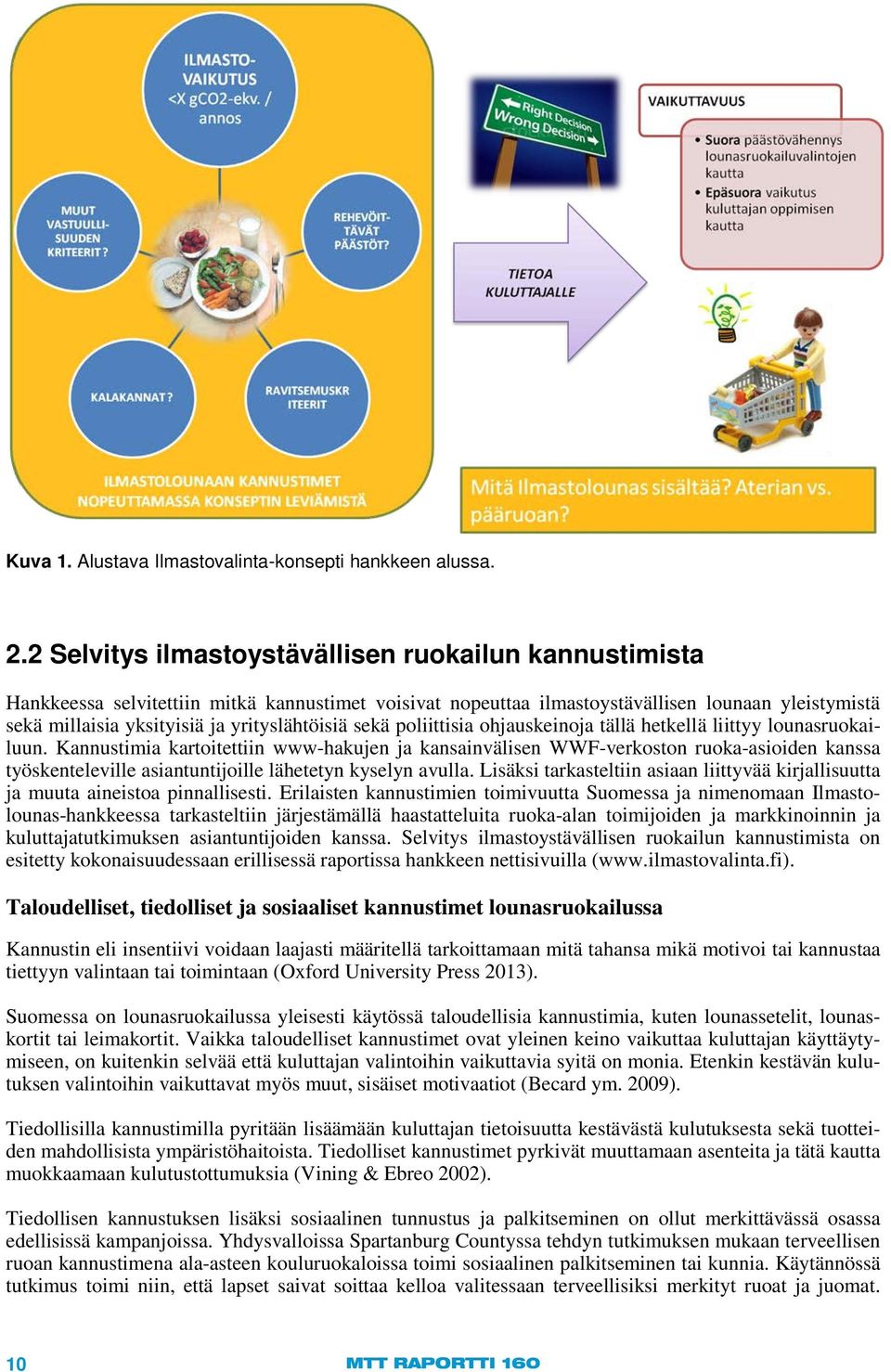 yrityslähtöisiä sekä poliittisia ohjauskeinoja tällä hetkellä liittyy lounasruokailuun.