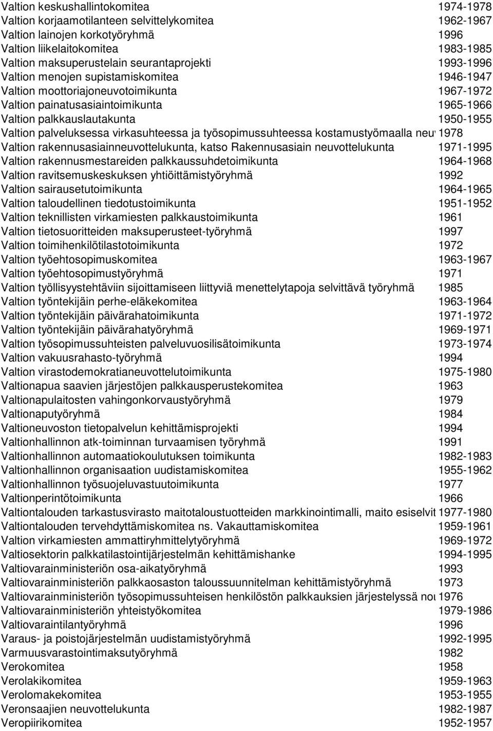 Valtion palveluksessa virkasuhteessa ja työsopimussuhteessa kostamustyömaalla neuvostoliitolle 1978 kuuluvalla alueella työskente Valtion rakennusasiainneuvottelukunta, katso Rakennusasiain