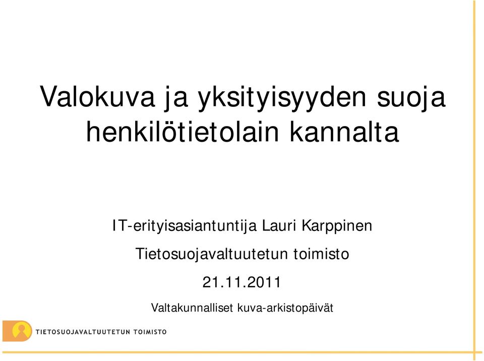 IT-erityisasiantuntija Lauri Karppinen