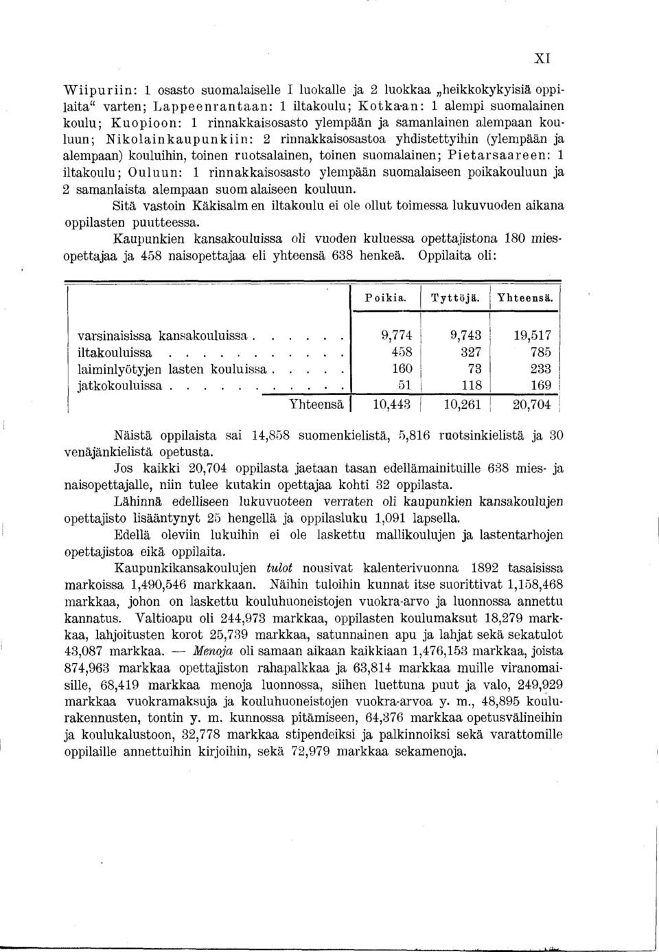 pokakouluun a 2 sam anlasta alempaan suom alaseen kouluun. Stä vaston Käksalm en ltakoulu e ole ollut tomessa lukuvuoden akana opplasten puutteessa.