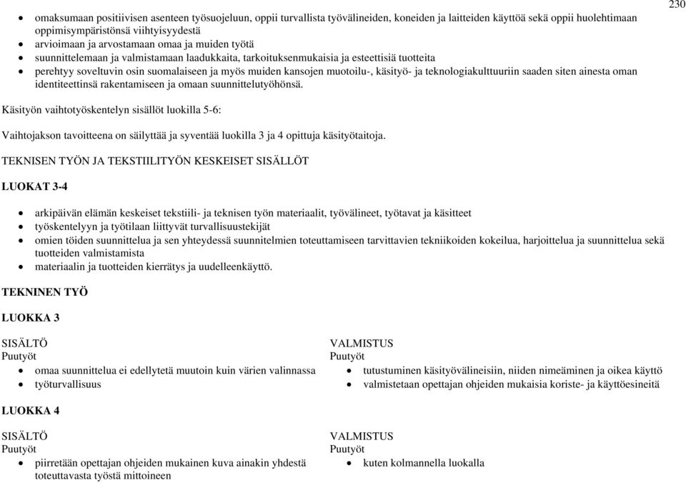 teknologiakulttuuriin saaden siten ainesta oman identiteettinsä rakentamiseen ja omaan suunnittelutyöhönsä.