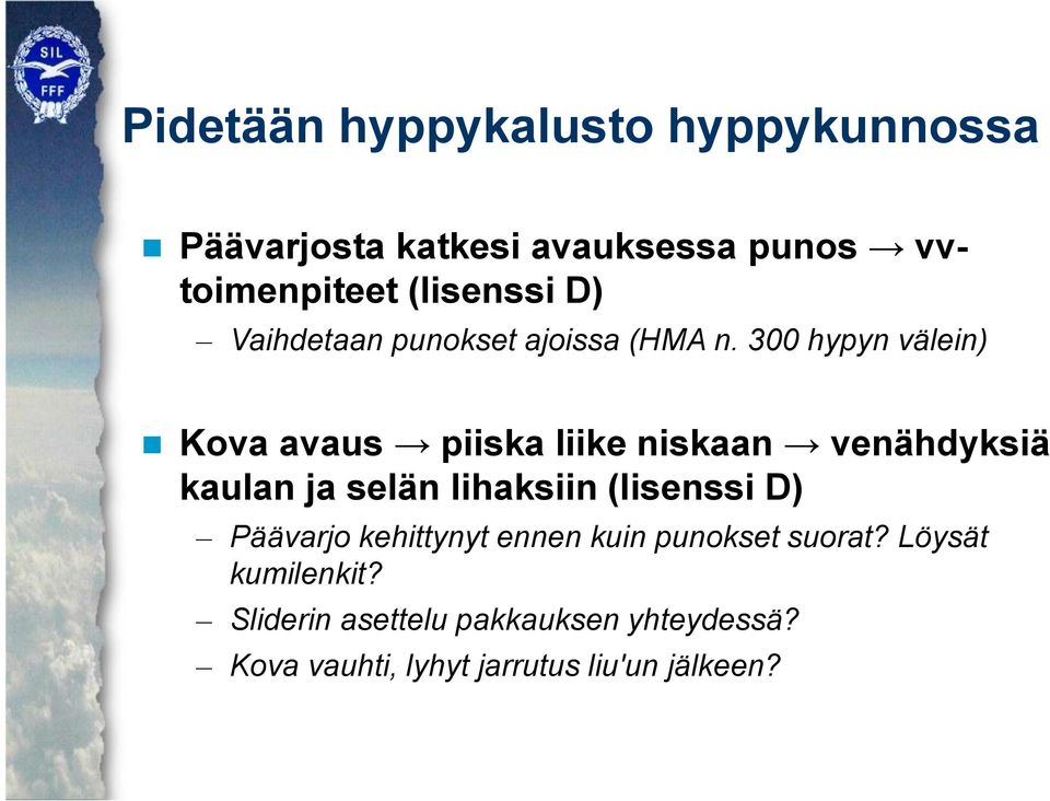 300 hypyn välein) Kova avaus piiska liike niskaan venähdyksiä kaulan ja selän lihaksiin (lisenssi