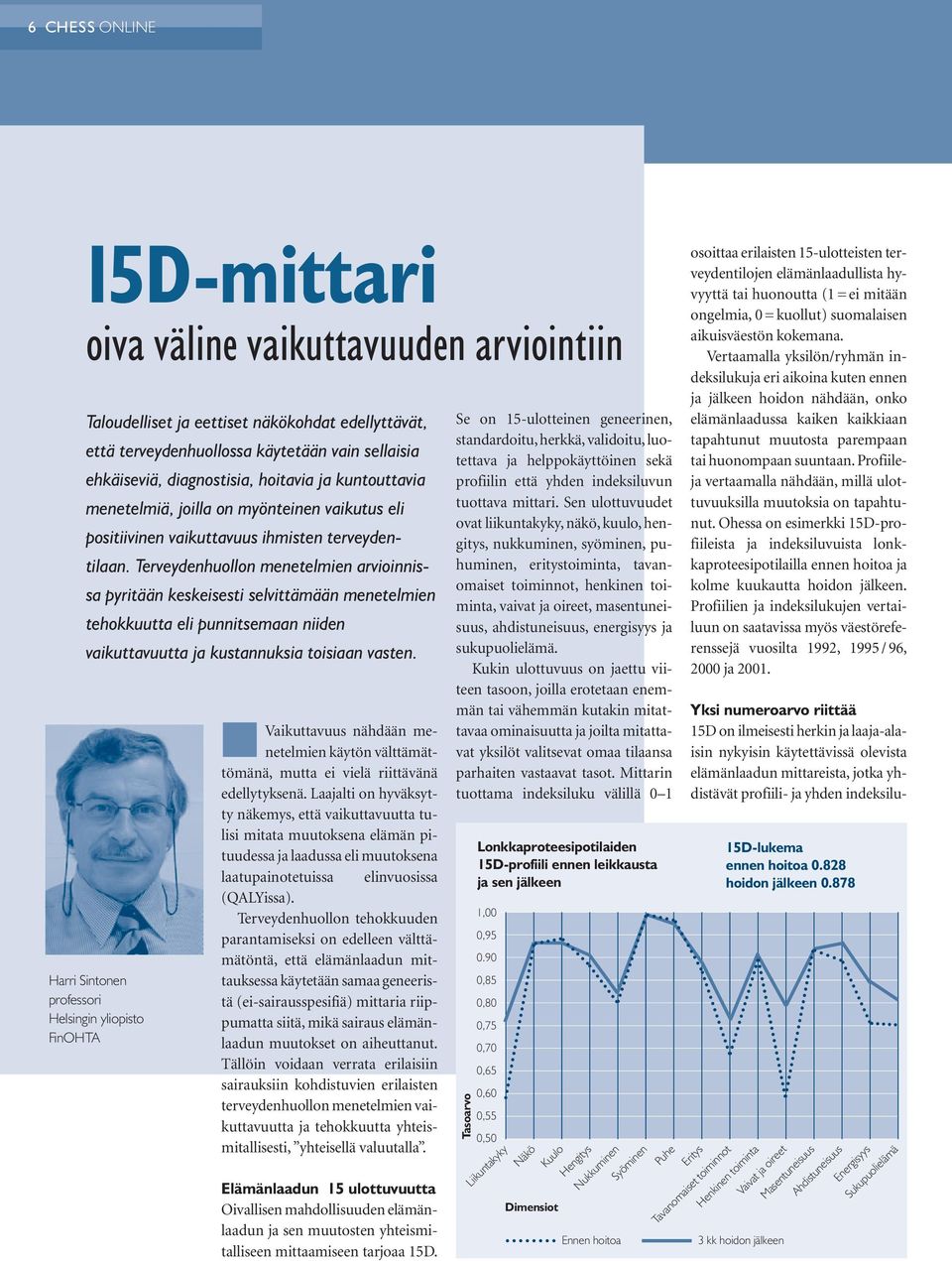 Terveydenhuollon menetelmien arvioinnissa pyritään keskeisesti selvittämään menetelmien tehokkuutta eli punnitsemaan niiden vaikuttavuutta ja kustannuksia toisiaan vasten.