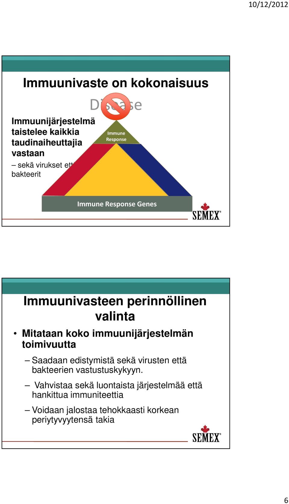 immuunijärjestelmän toimivuutta Saadaan edistymistä sekä virusten että bakteerien vastustuskykyyn.