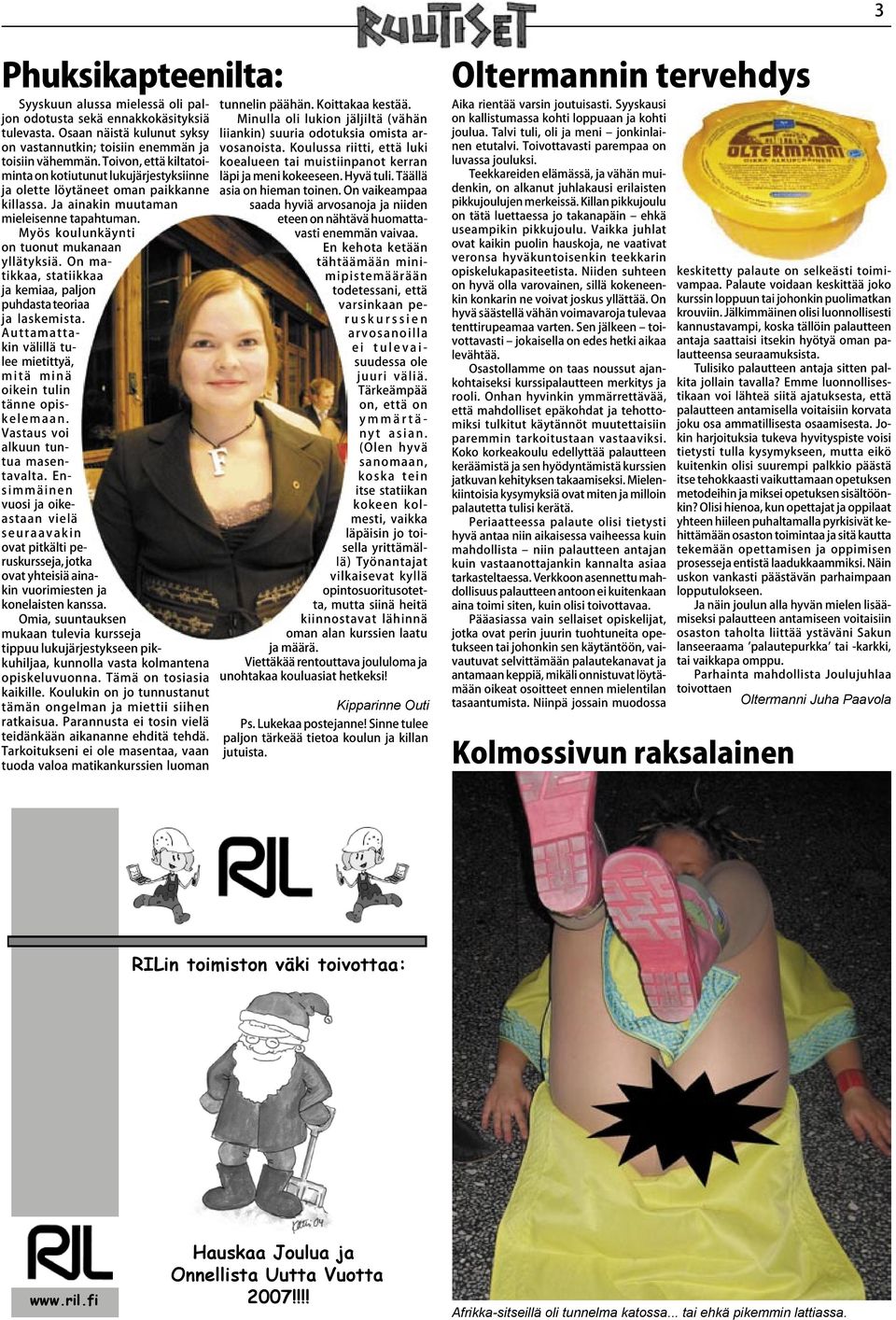 fi Hauskaa Joulua ja Onnellista Uutta Vuotta 2007!