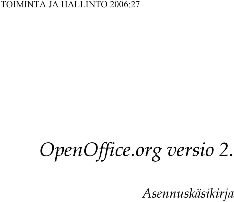 OpenOffice.