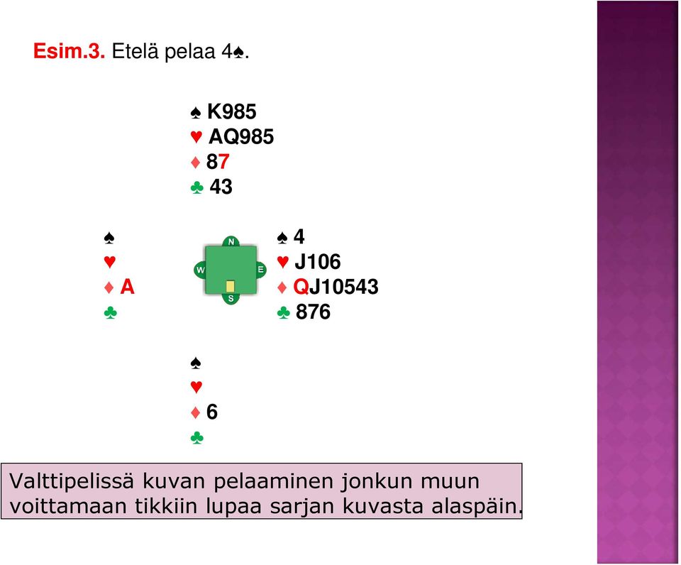 6 Valttipelissäkuvan pelaaminen jonkun